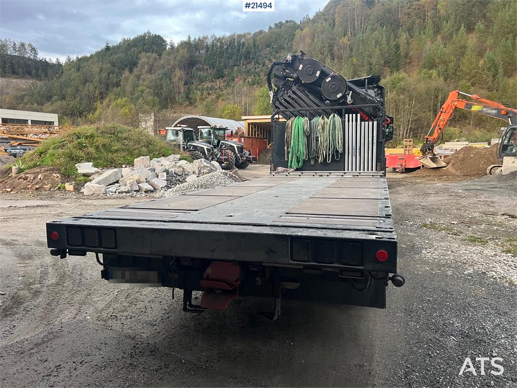Scania G560 8x2 pusher crane truck w/ onspot, 2023 50t/m