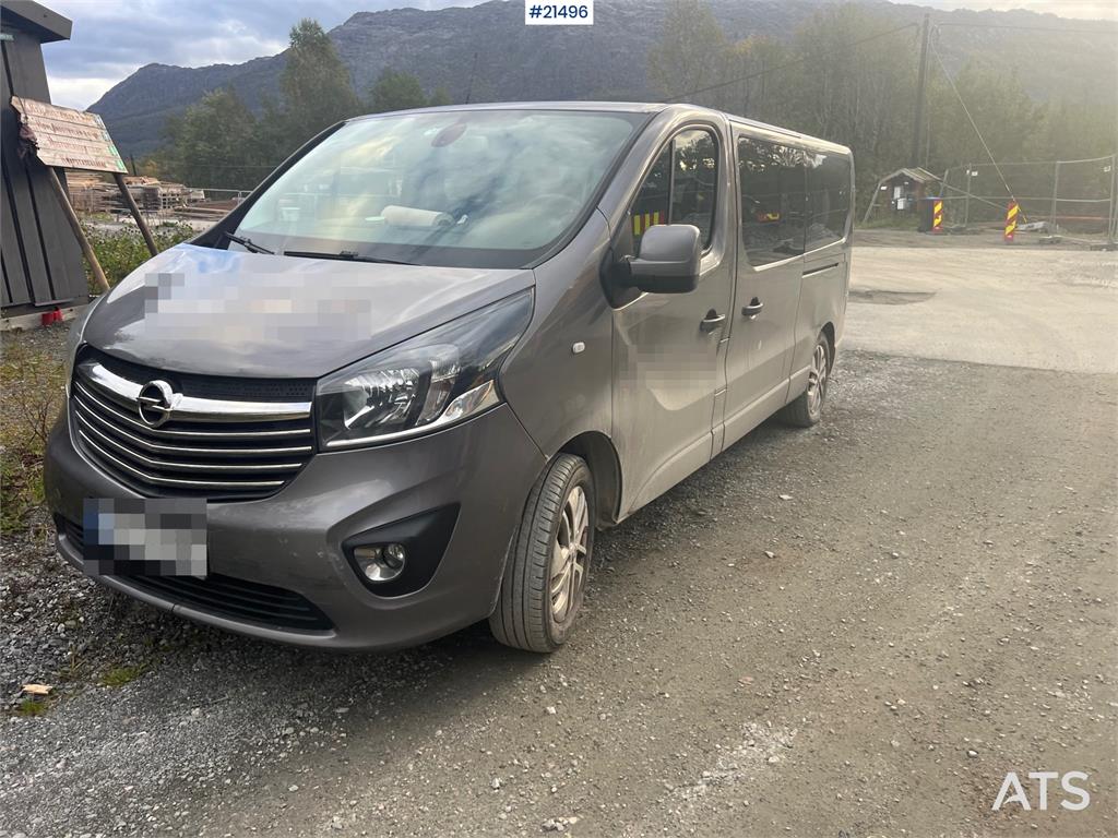 Opel Vivaro w/ seating for 9