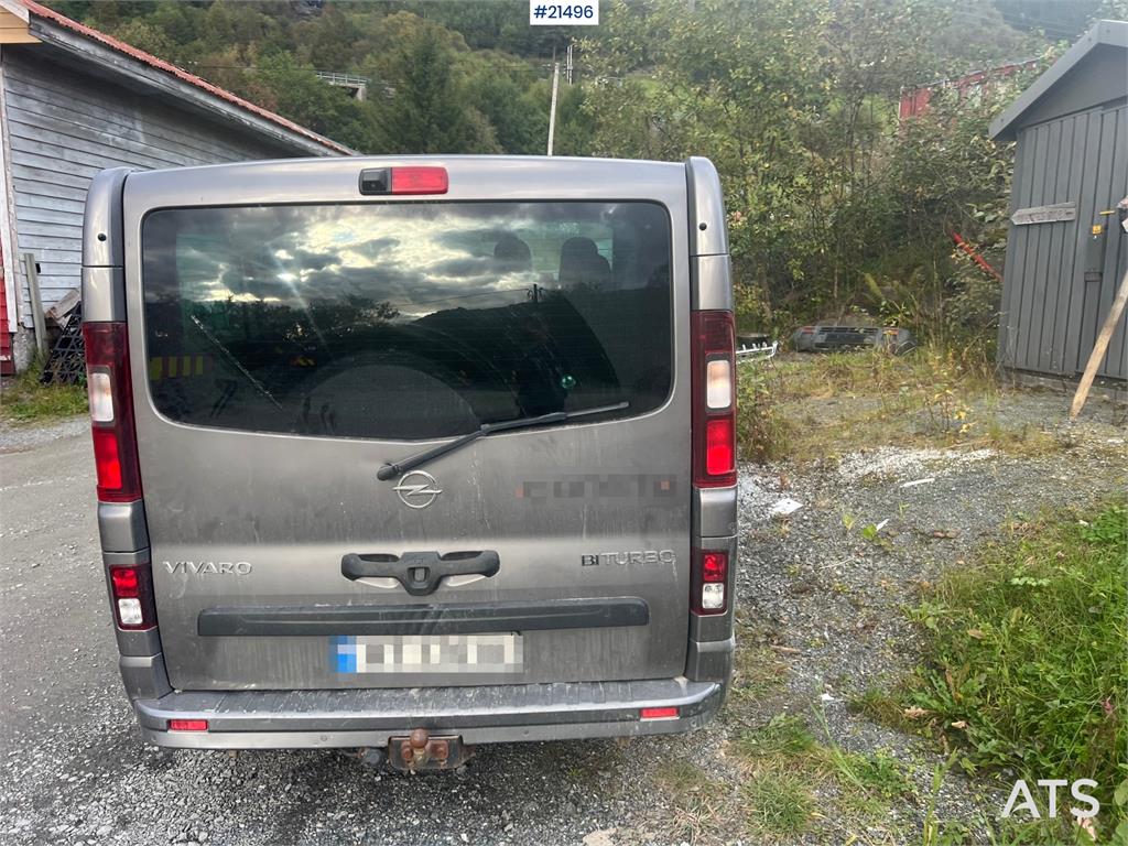 Opel Vivaro w/ seating for 9