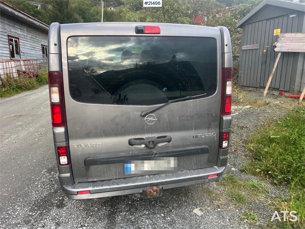 Opel Vivaro w/ seating for 9