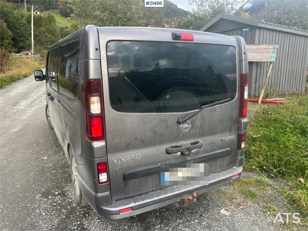 Opel Vivaro w/ seating for 9