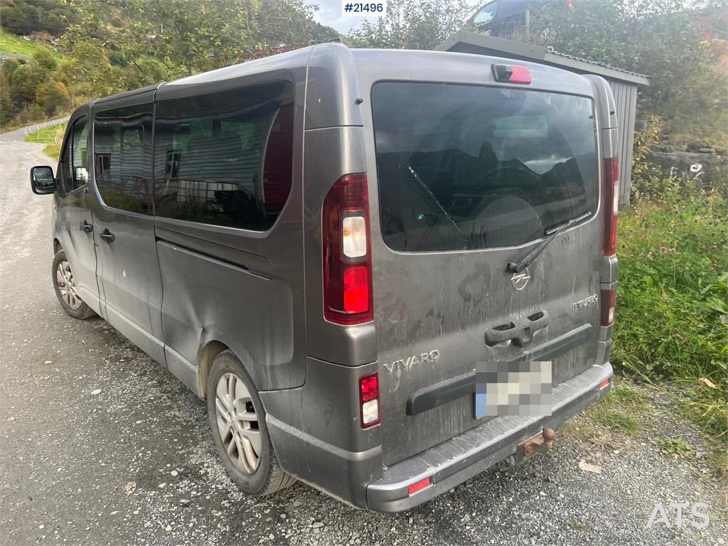 Opel Vivaro w/ seating for 9