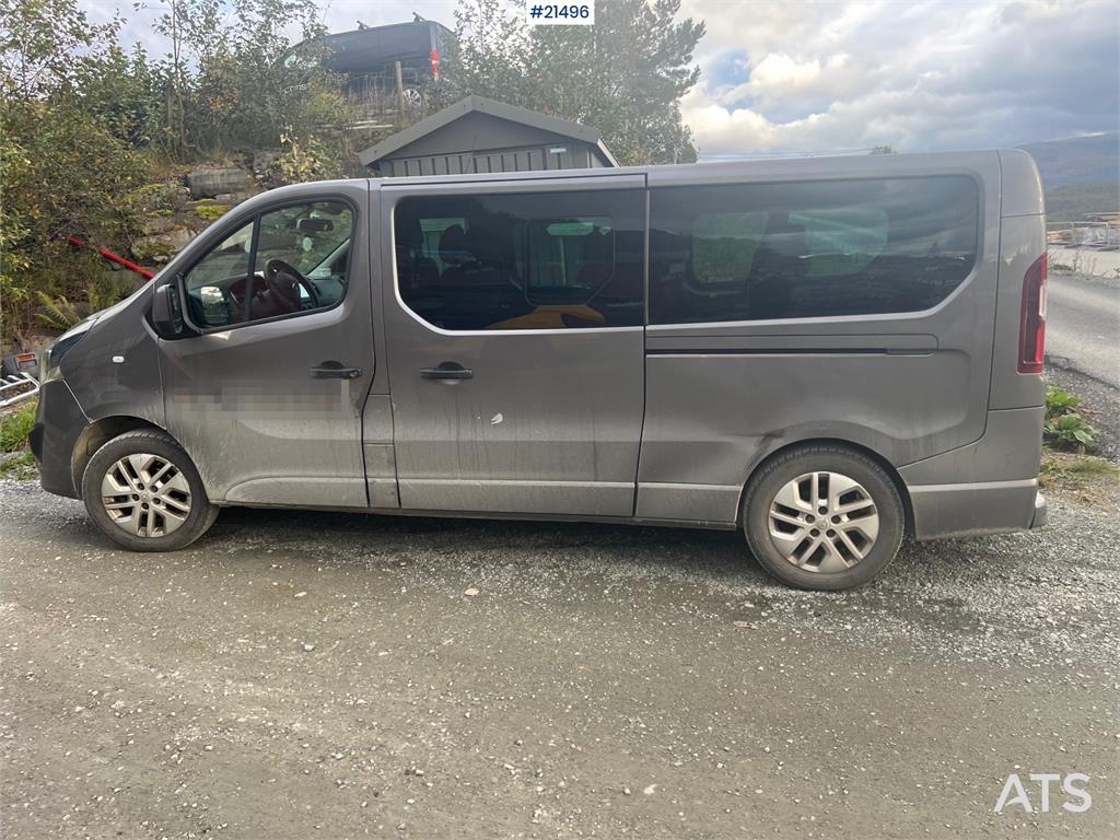 Opel Vivaro w/ seating for 9