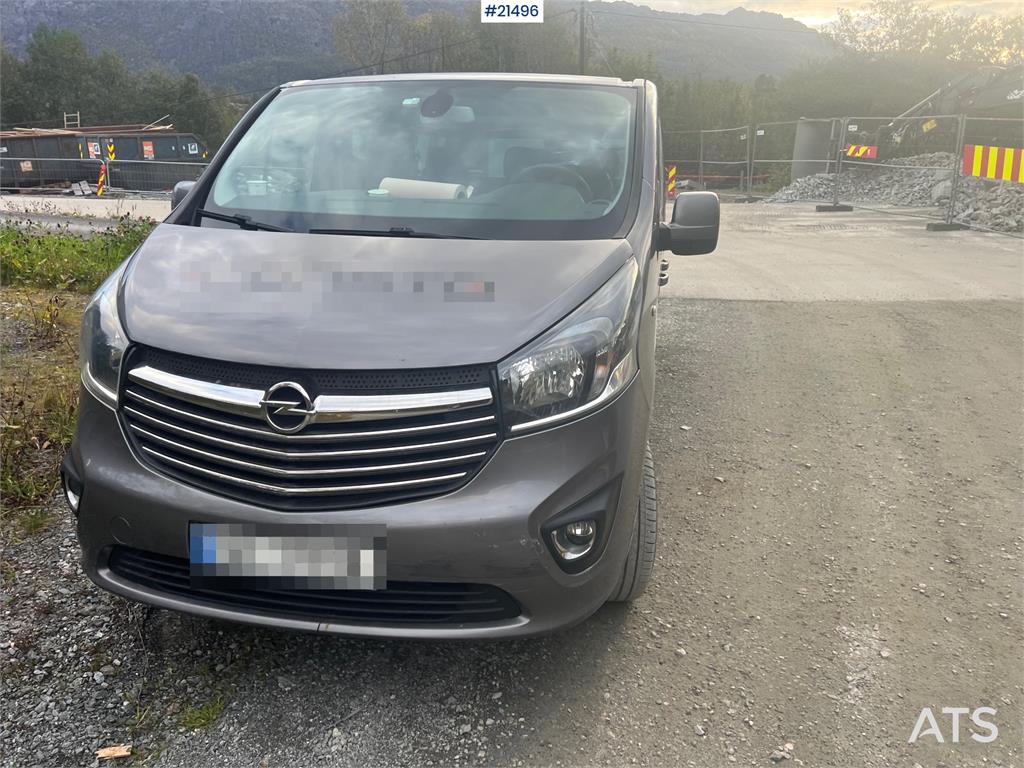 Opel Vivaro w/ seating for 9