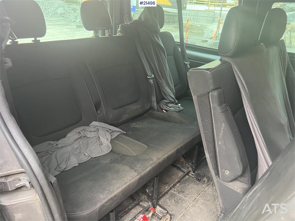 Opel Vivaro w/ seating for 9