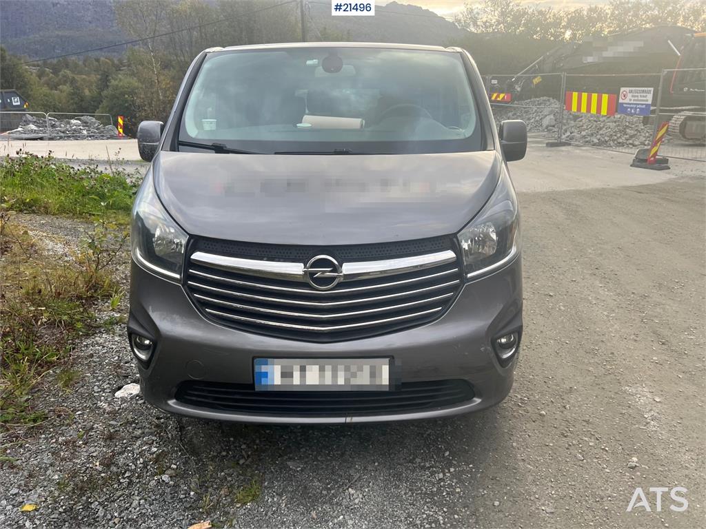 Opel Vivaro w/ seating for 9