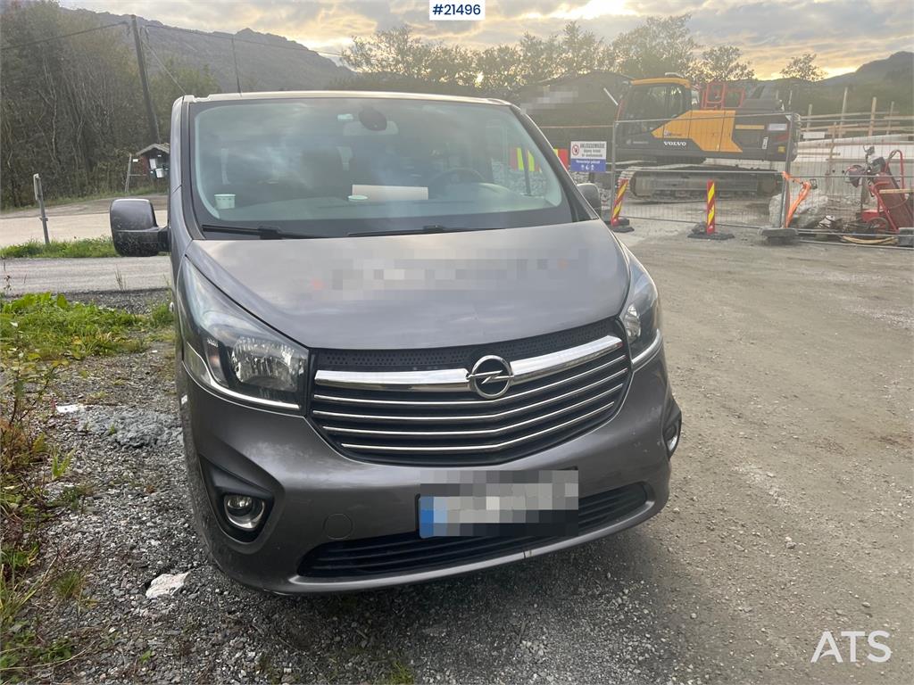 Opel Vivaro w/ seating for 9