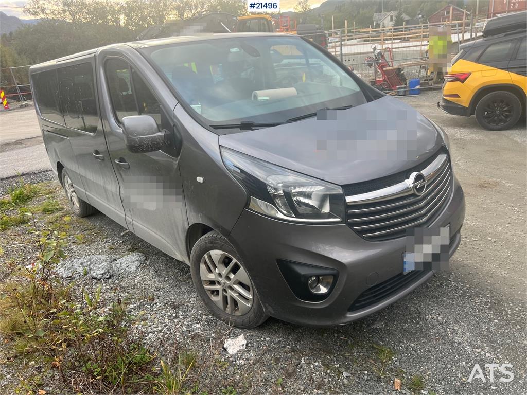 Opel Vivaro w/ seating for 9