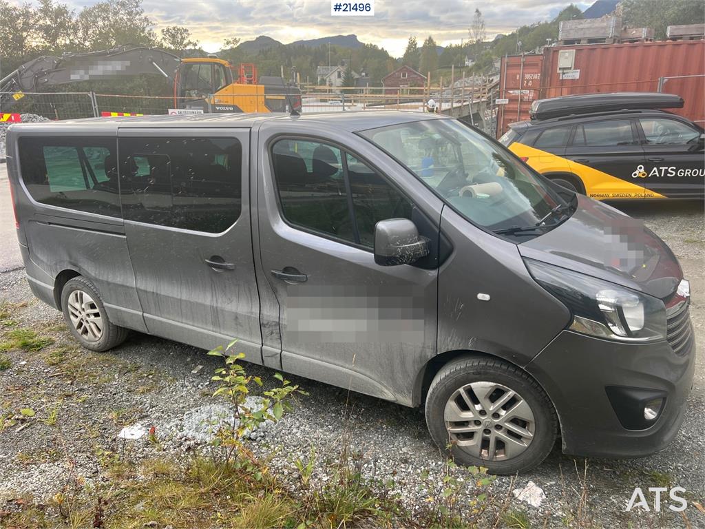 Opel Vivaro w/ seating for 9