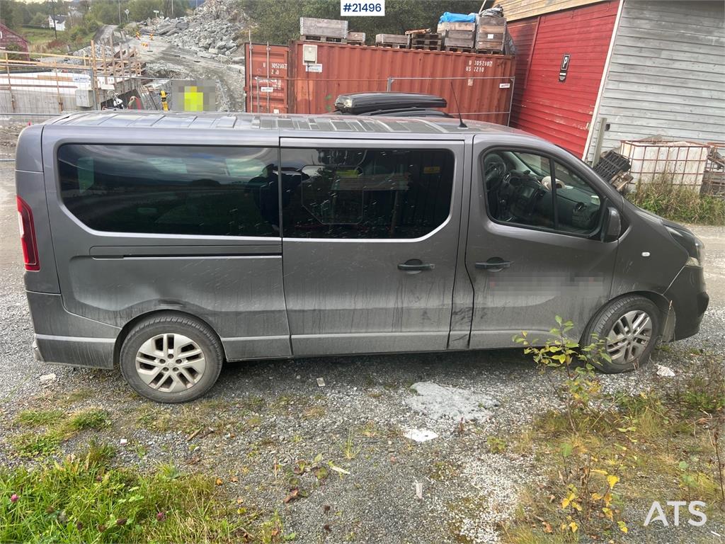 Opel Vivaro w/ seating for 9