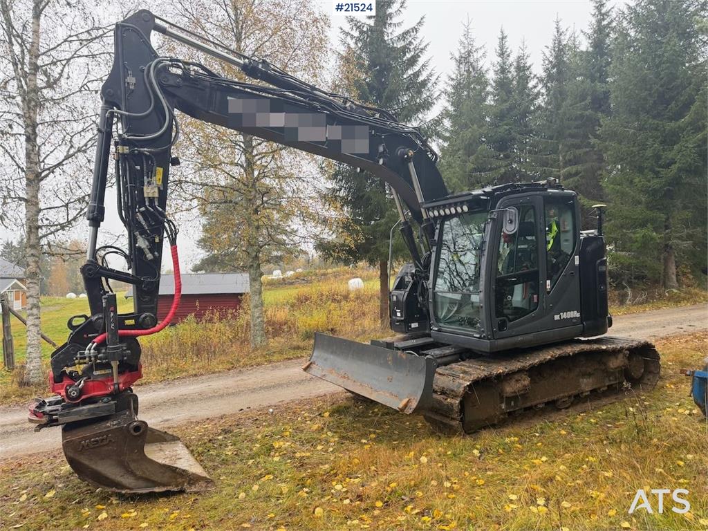 Kobelco SK140SRLC Tracked excavator w/ Machine control, ti