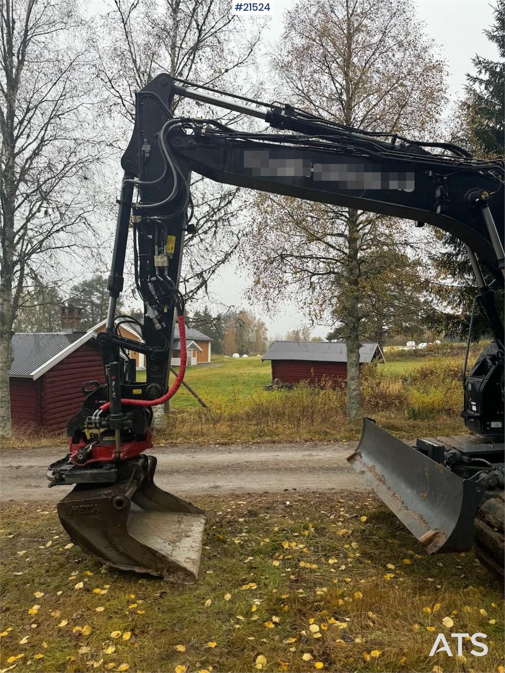 Kobelco SK140SRLC Tracked excavator w/ Machine control, ti