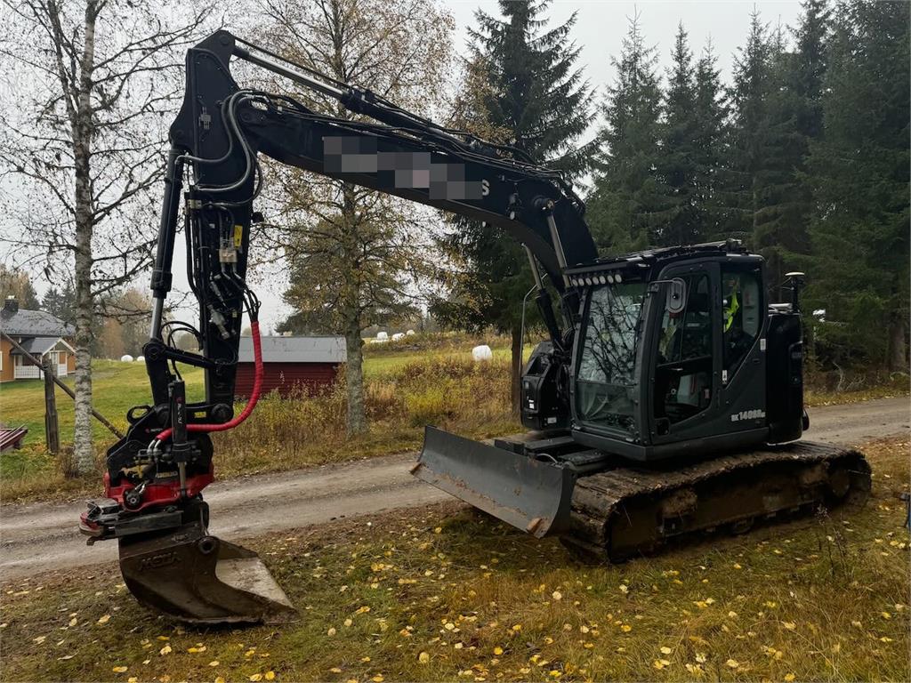 Kobelco SK140SRLC Tracked excavator w/ Machine control, ti