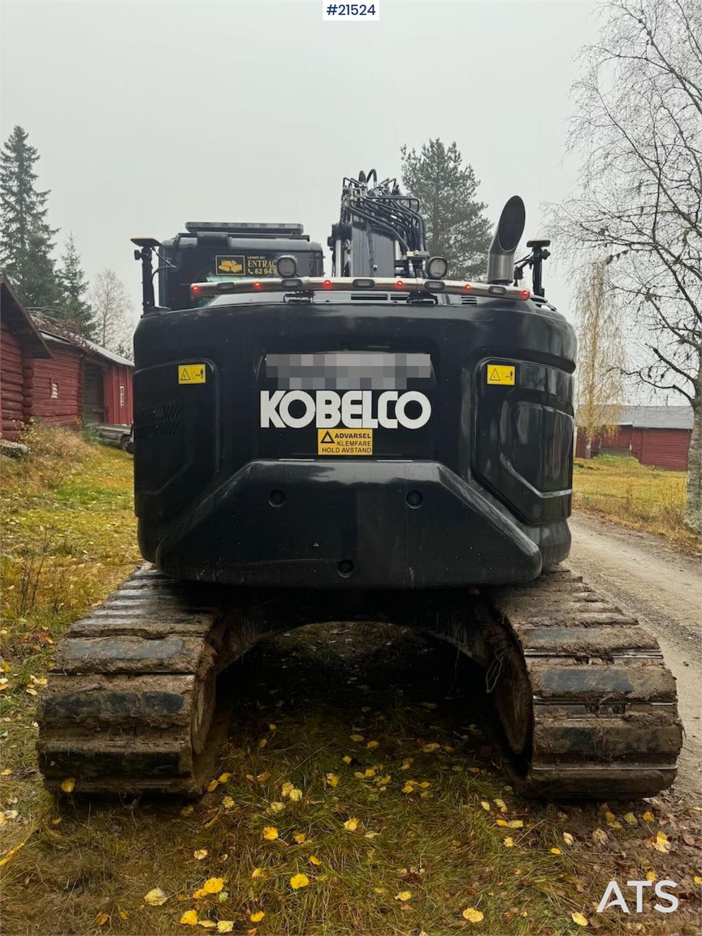 Kobelco SK140SRLC Tracked excavator w/ Machine control, ti