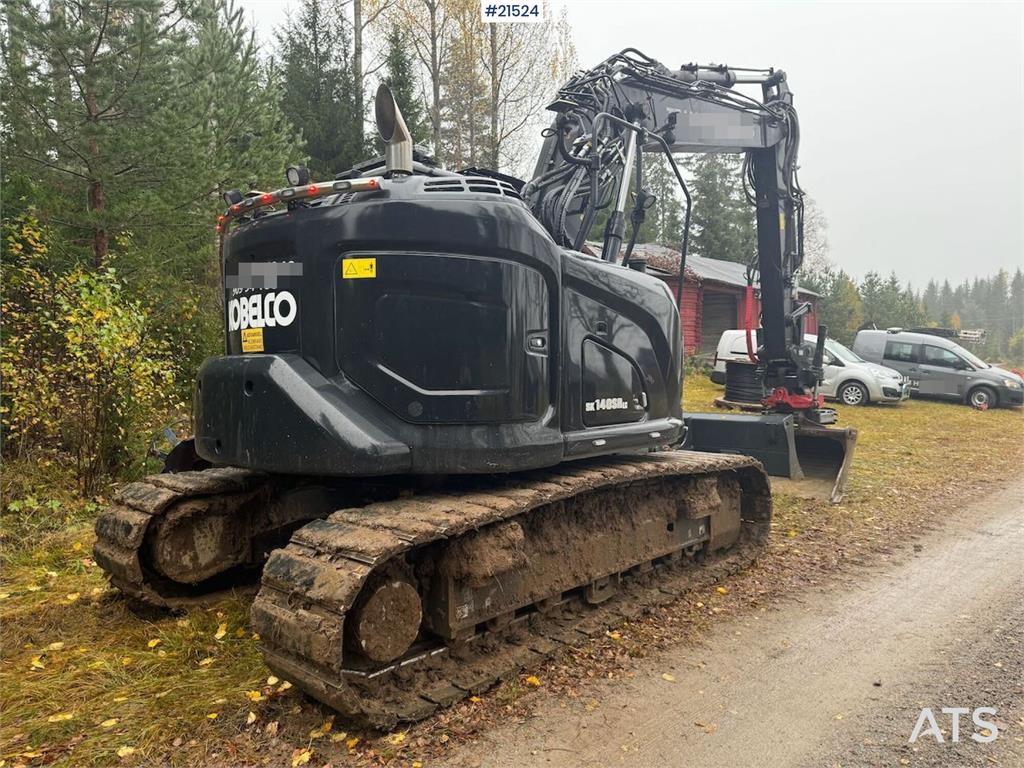 Kobelco SK140SRLC Tracked excavator w/ Machine control, ti