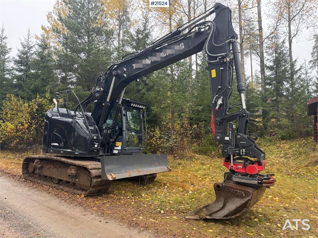 Kobelco SK140SRLC Tracked excavator w/ Machine control, ti
