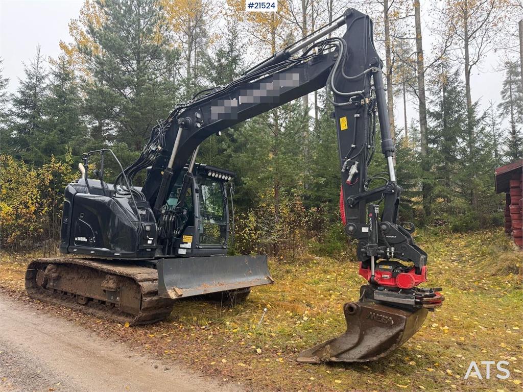 Kobelco SK140SRLC Tracked excavator w/ Machine control, ti