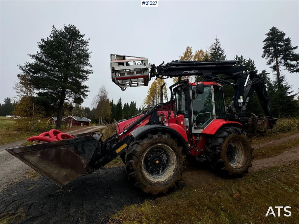 Huddig 1260B Backhoe w/ Huddig 2000 lift, tilt and sandin