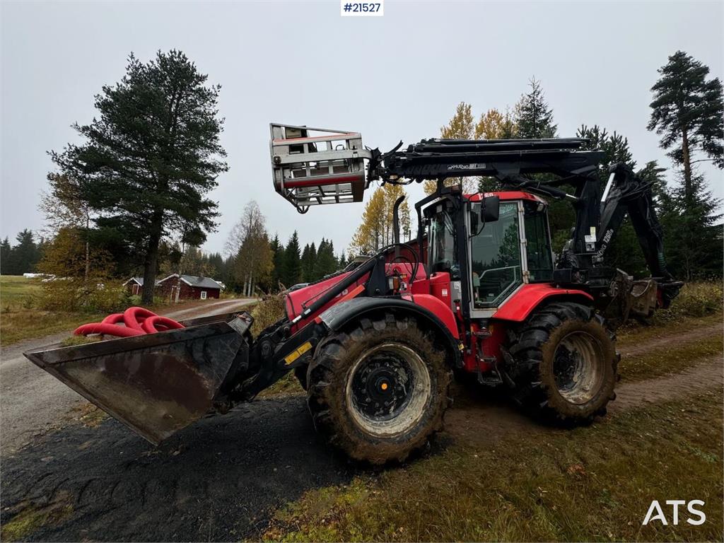Huddig 1260B Backhoe w/ Huddig 2000 lift, tilt and sandin