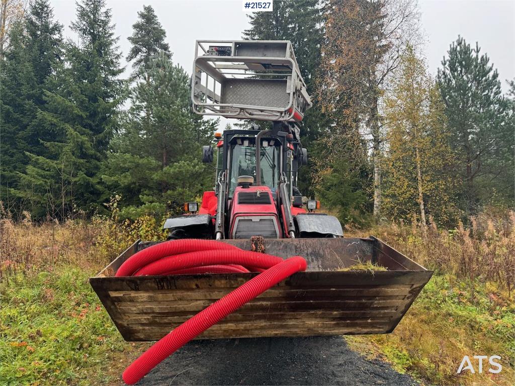 Huddig 1260B Backhoe w/ Huddig 2000 lift, tilt and sandin