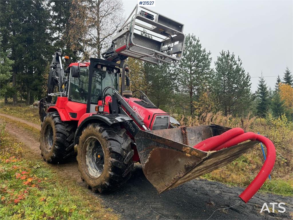 Huddig 1260B Backhoe w/ Huddig 2000 lift, tilt and sandin