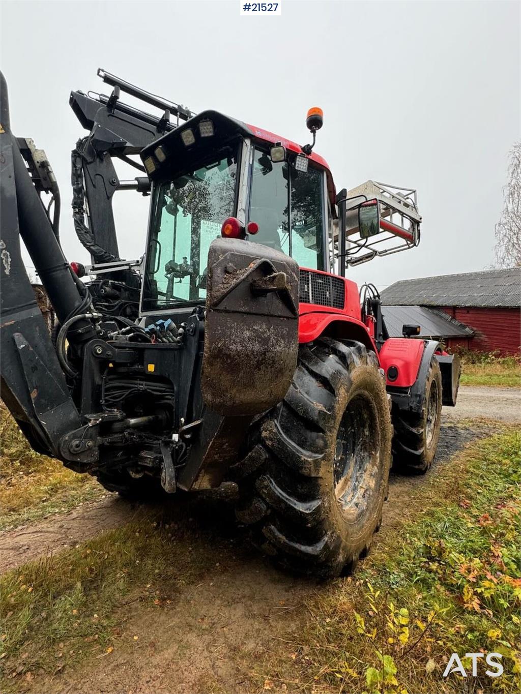 Huddig 1260B Backhoe w/ Huddig 2000 lift, tilt and sandin