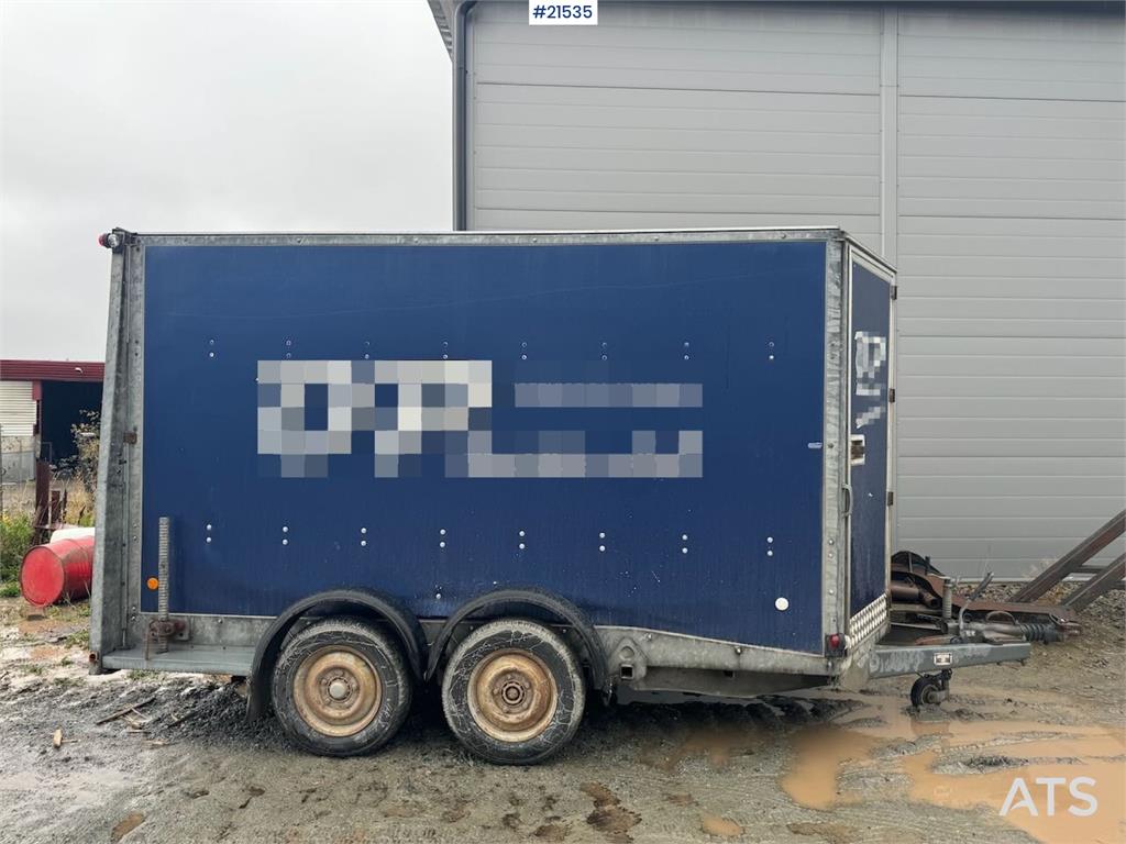 Ifor Williams cabinet trailer
