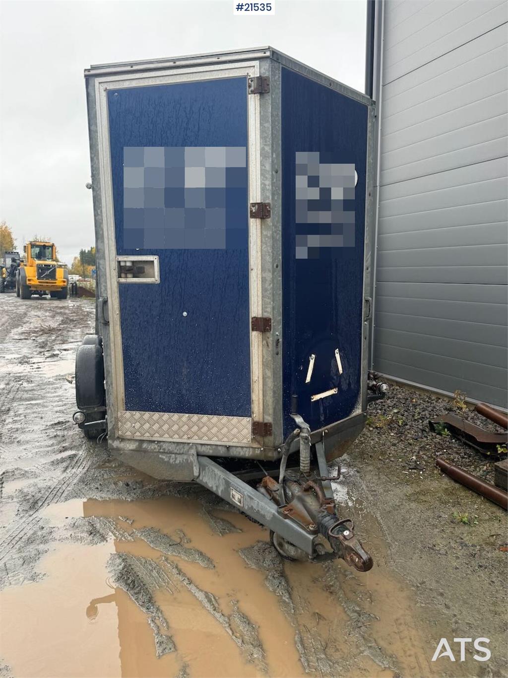 Ifor Williams cabinet trailer
