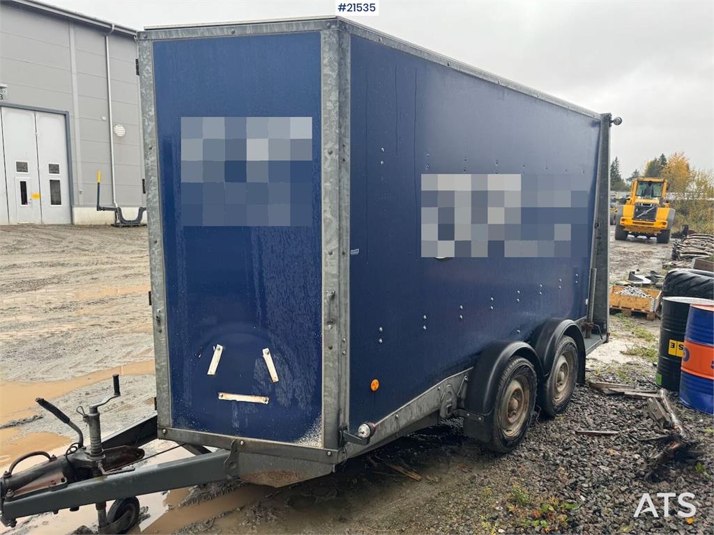 Ifor Williams cabinet trailer
