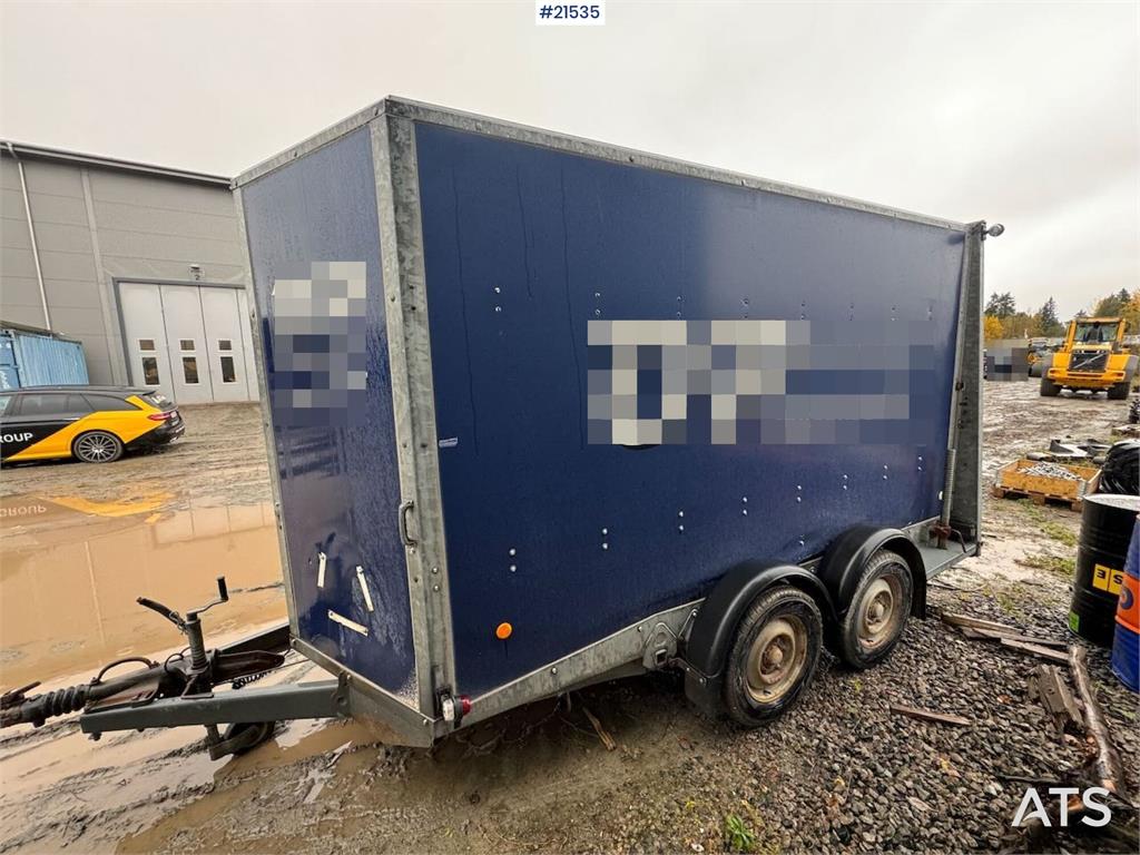 Ifor Williams cabinet trailer