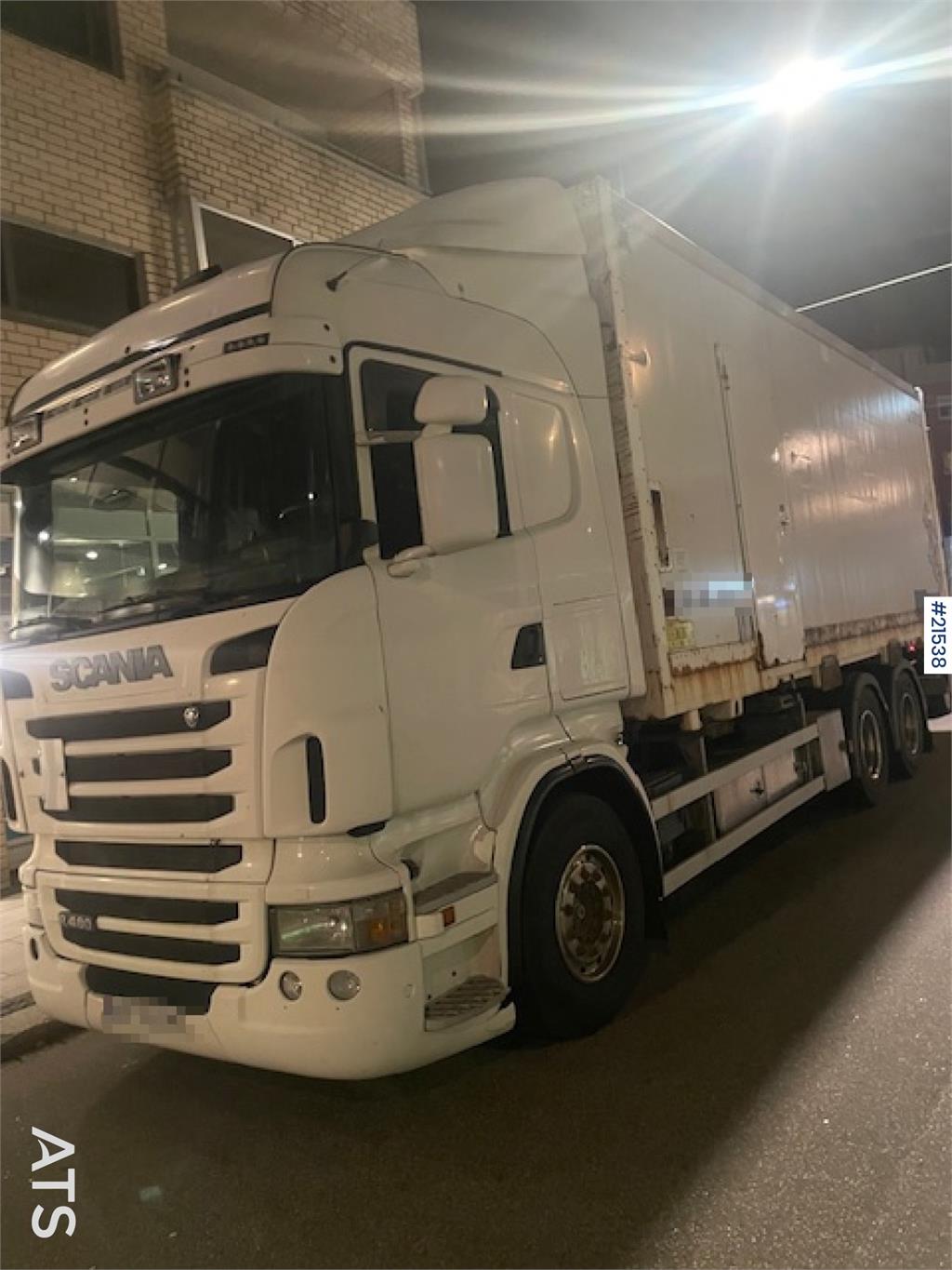 Scania R480 Skapbil m/ 2t lift