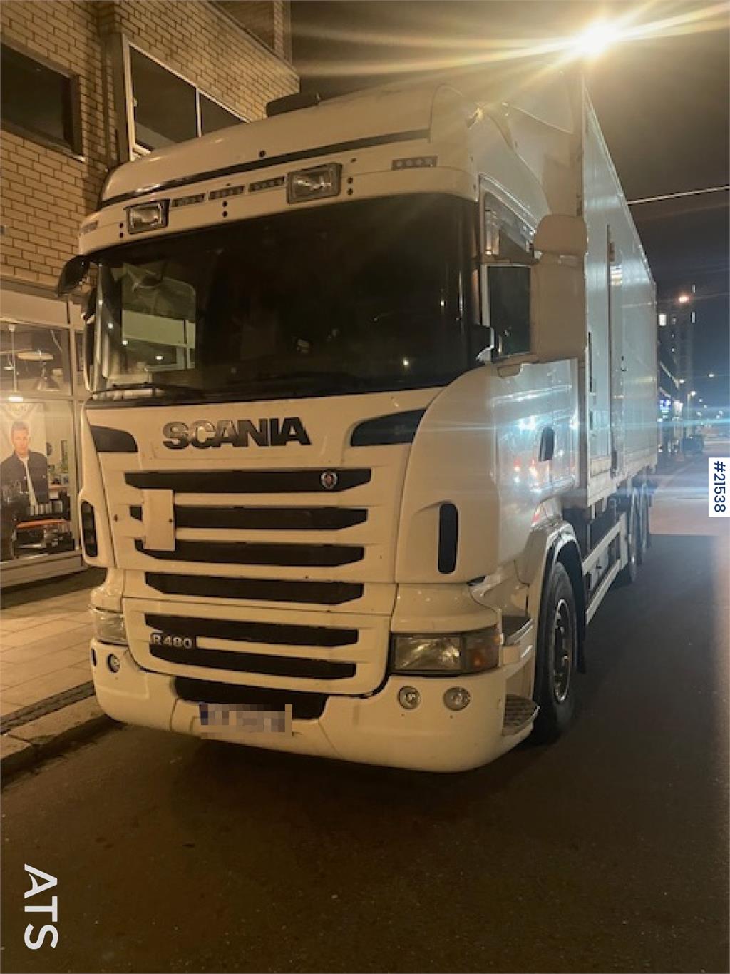 Scania R480 Skapbil m/ 2t lift