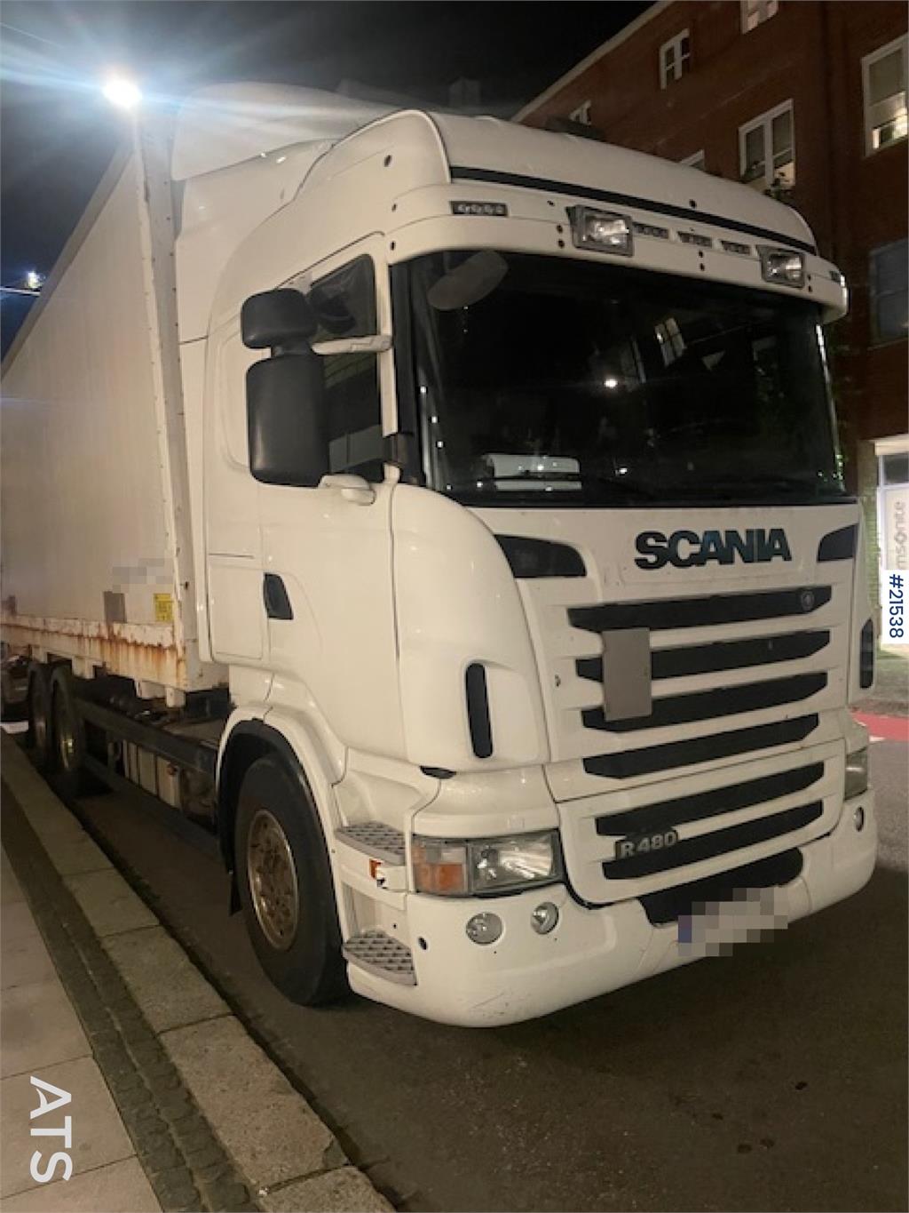 Scania R480 Skapbil m/ 2t lift