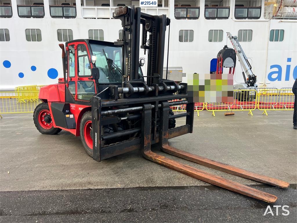 Hangcha CPCD120 Forklift w/ hydraulic forks, side shift an
