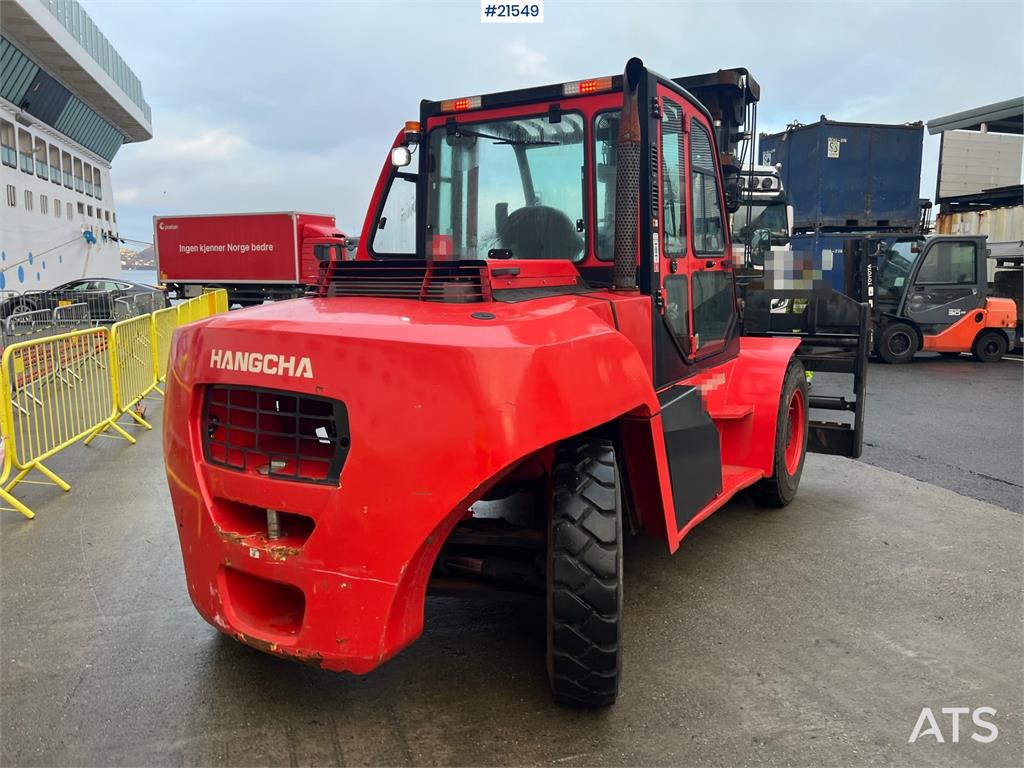 Hangcha CPCD120 Forklift w/ hydraulic forks, side shift an