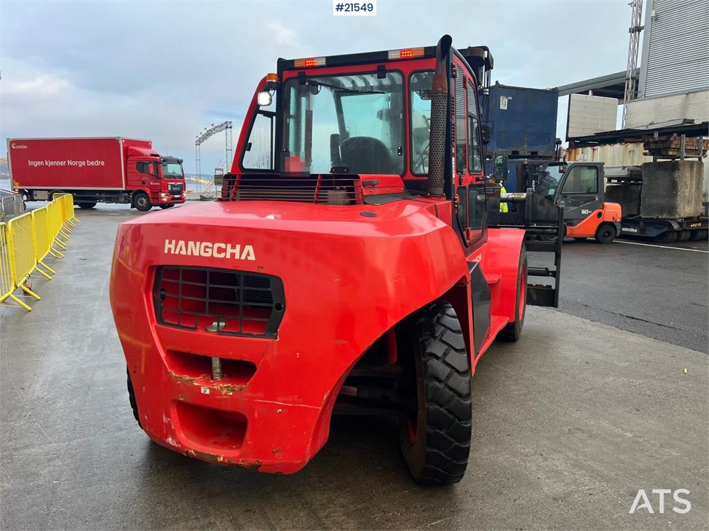 Hangcha CPCD120 Forklift w/ hydraulic forks, side shift an