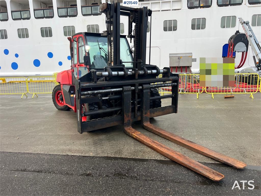 Hangcha CPCD120 Forklift w/ hydraulic forks, side shift an
