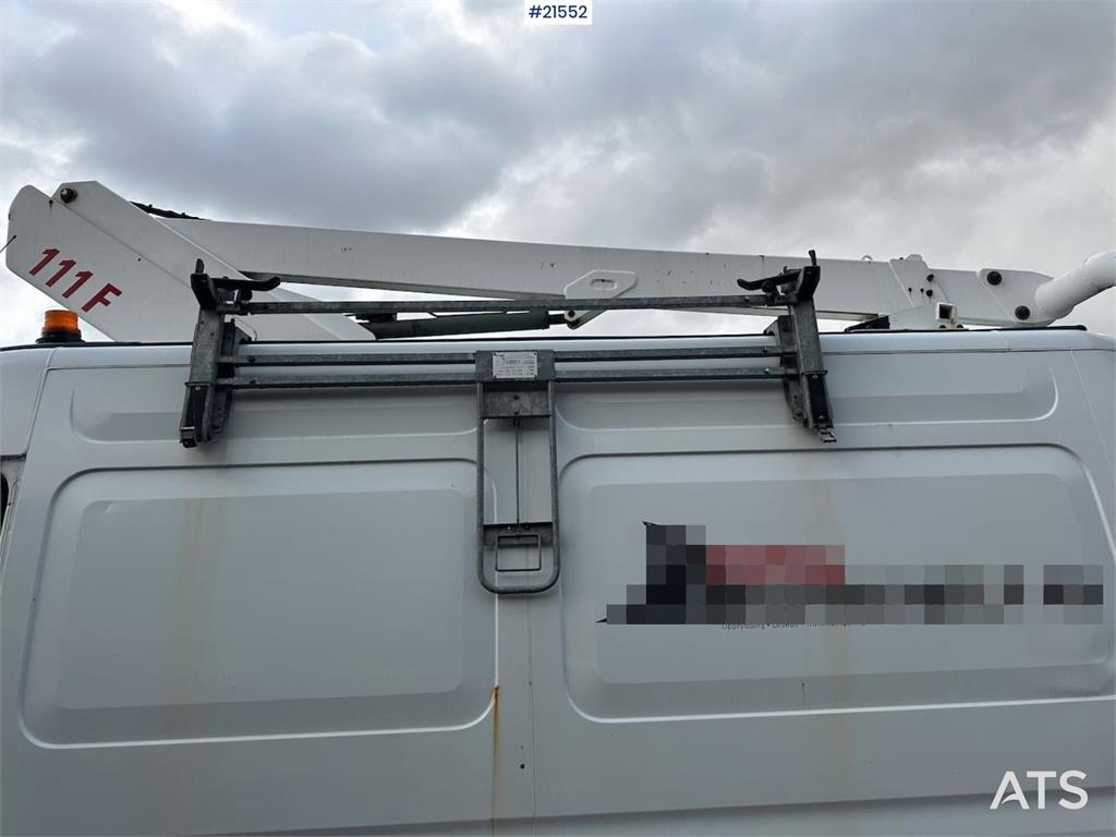Renault Master lift truck w/ France Elevateur lift basket.