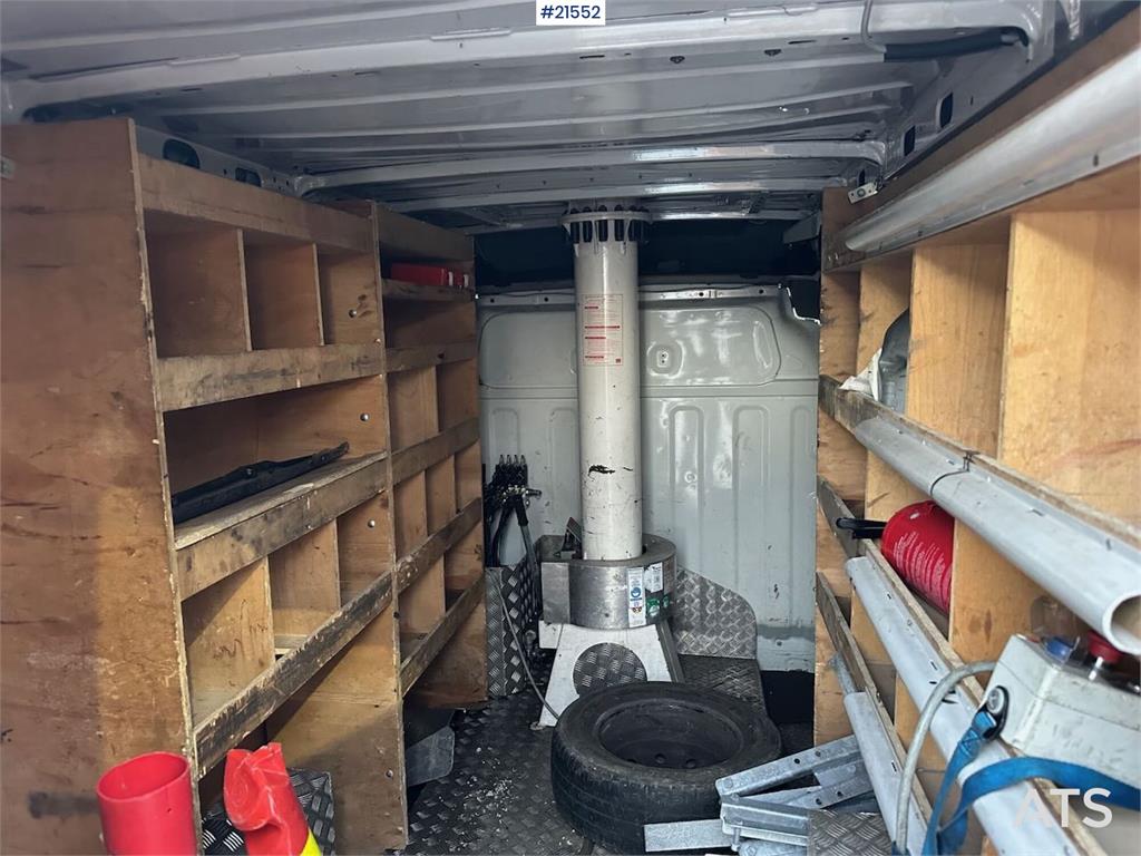 Renault Master lift truck w/ France Elevateur lift basket.