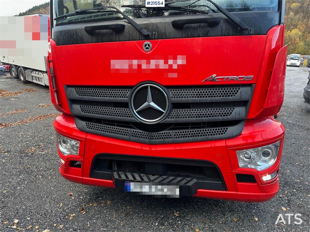 Mercedes-Benz Actros 2543 6x2 2-chamber compactor truck w/ JOAB
