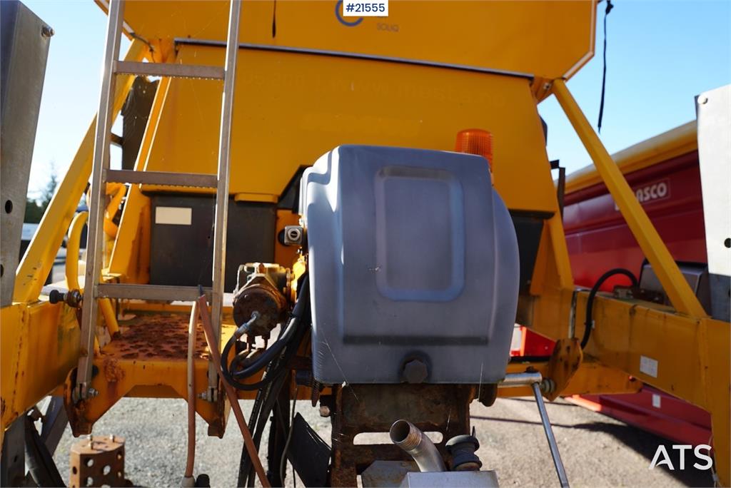 Schmidt Stratos B70-36 sand spreader with control panel