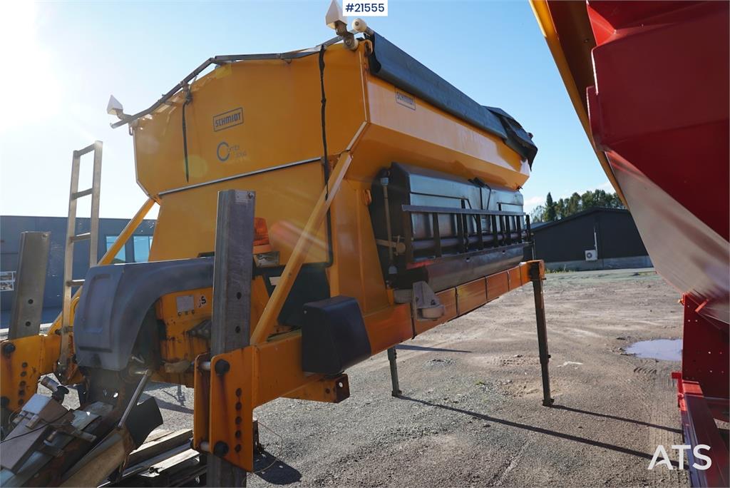 Schmidt Stratos B70-36 sand spreader with control panel