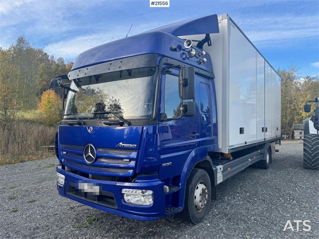 Mercedes-Benz Atego 1530 Box Truck w/ Full Side Opening. 185,000