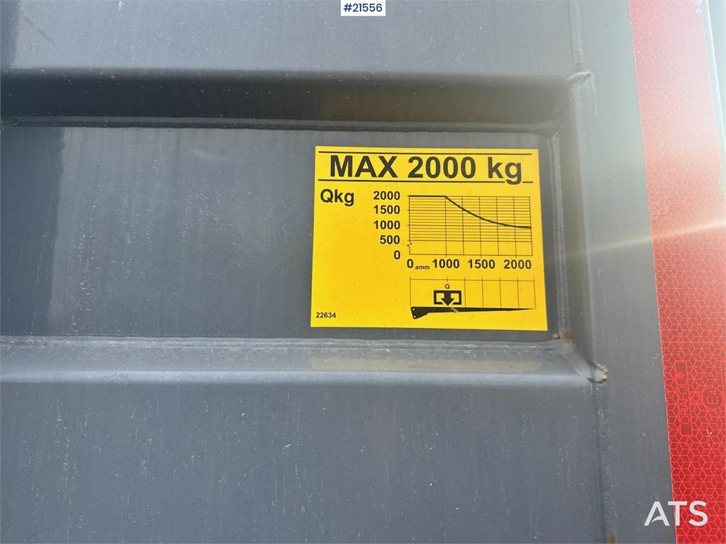 Mercedes-Benz Atego 1530 Box Truck w/ Full Side Opening. 185,000