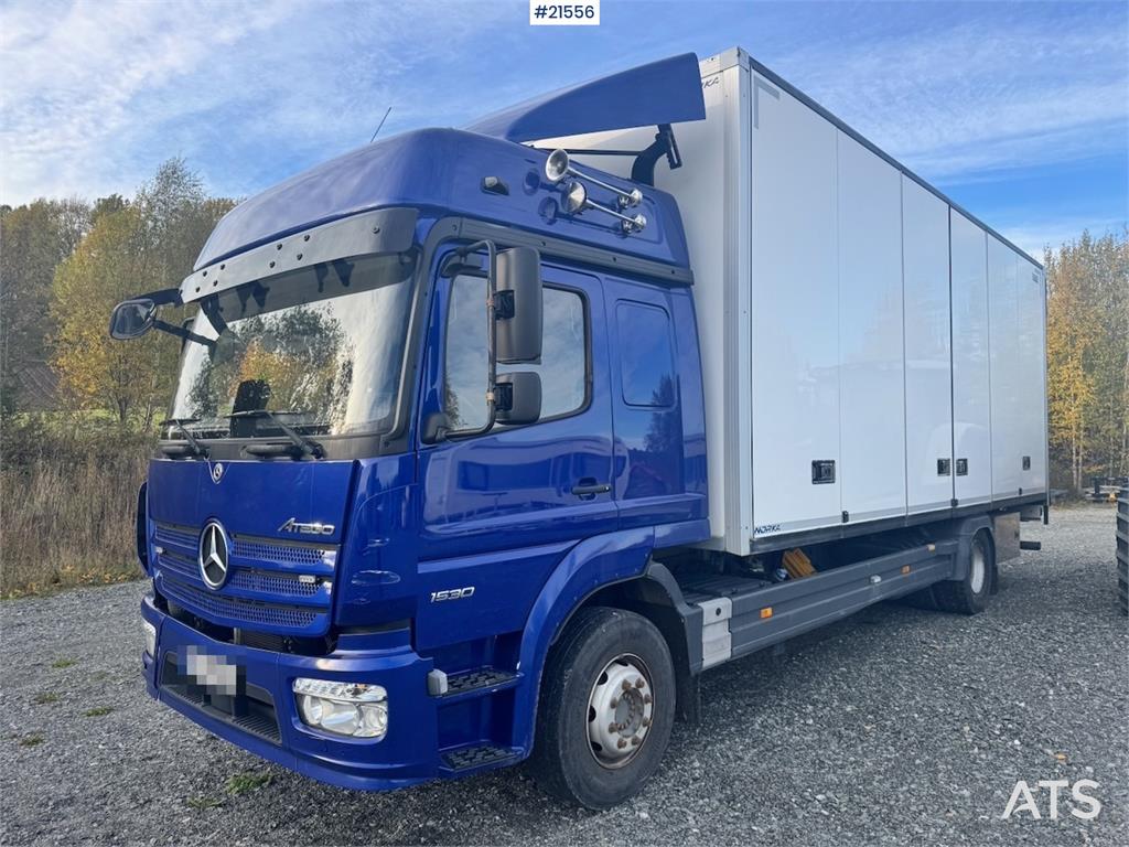 Mercedes-Benz Atego 1530 Box Truck w/ Full Side Opening. 185,000