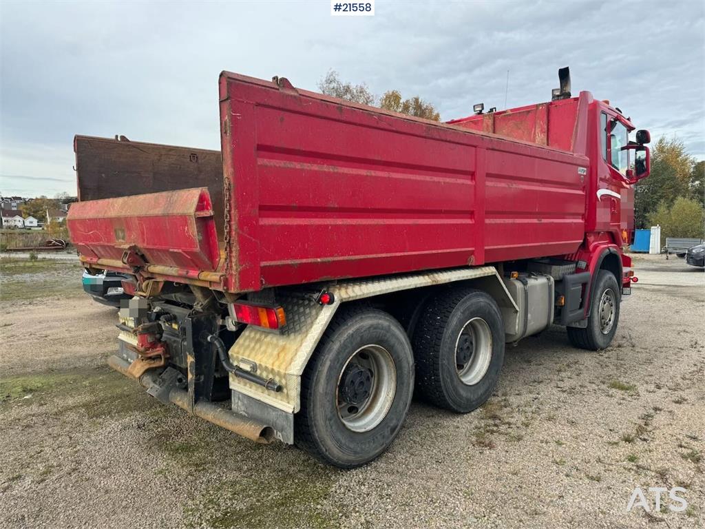 Scania R580 6x4 Tipper truck.