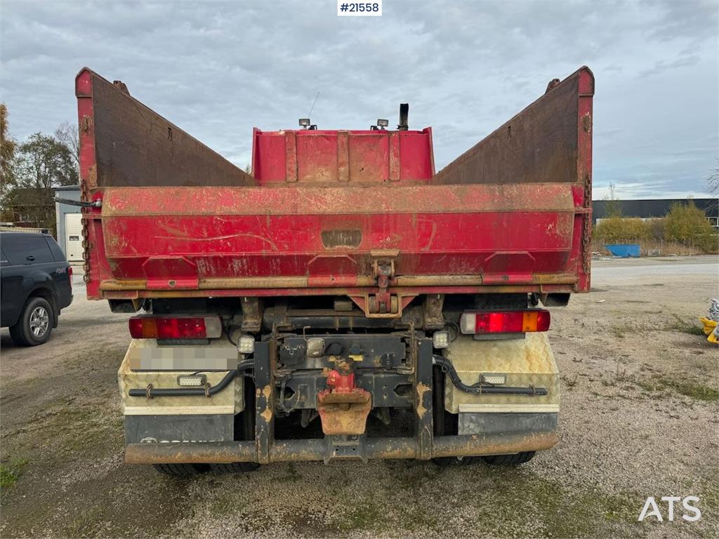 Scania R580 6x4 Tipper truck.