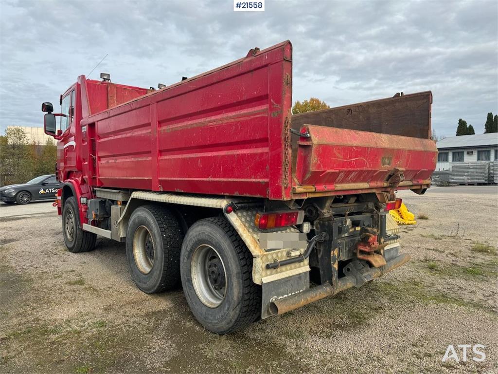 Scania R580 6x4 Tipper truck.