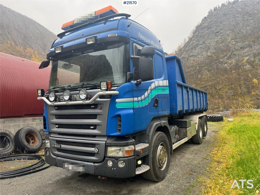 Scania R500 Hook truck w/ Box.