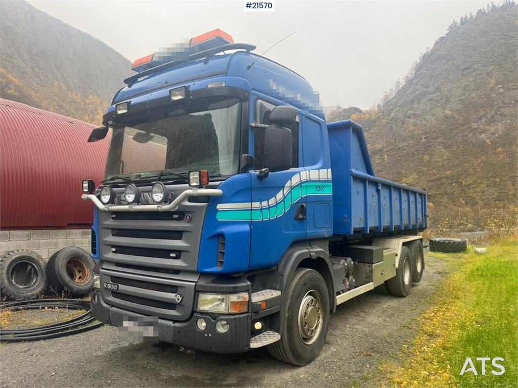 Scania R500 Hook truck w/ Box.
